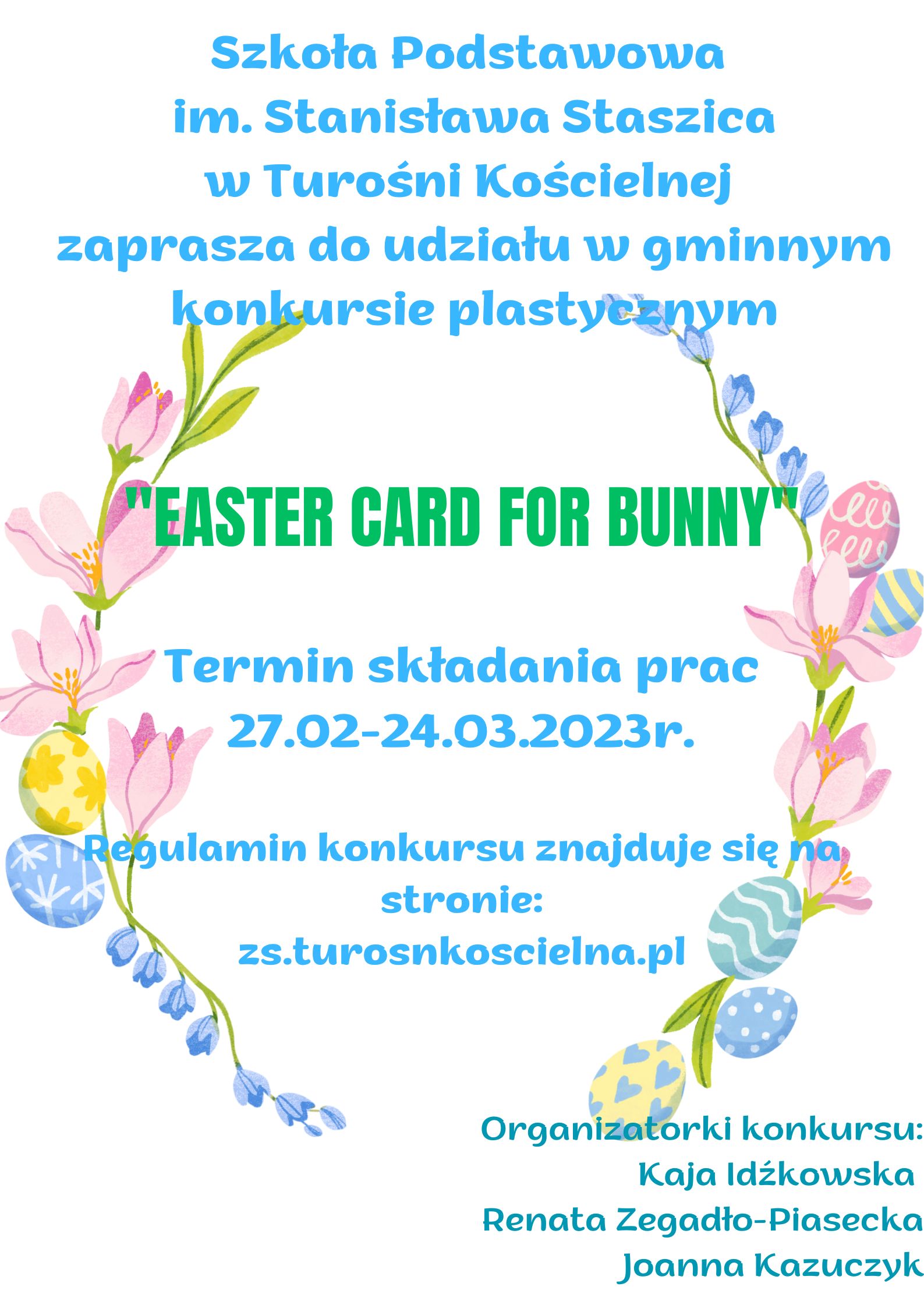 Easter card for bunny